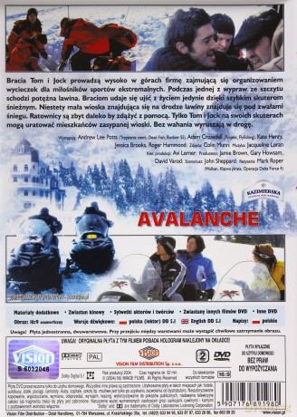 Lawina. Potęga śniegu [DVD]