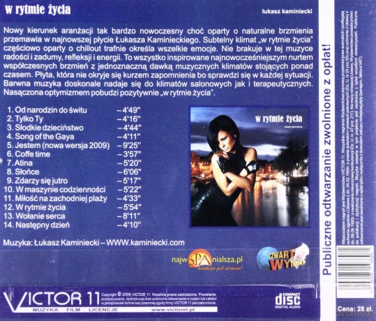 W rytmie Życia - Łukasz Kaminiecki  [CD]