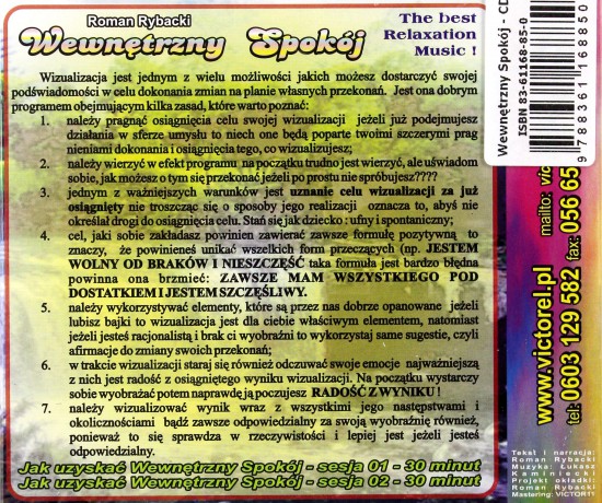 Wewnętrzny Spokój - Roman Rybacki  [CD]