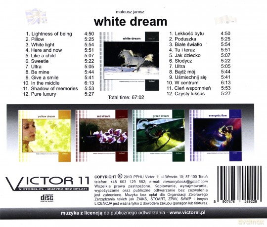 White dream - Mateusz Jarosz  [CD]