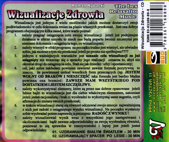 Wizualizacje Zdrowia - Roman Rybacki  [CD]