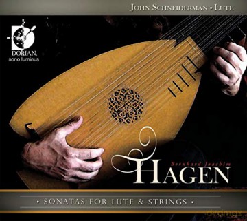 John Schneiderman: HAGEN: Sonatas for Lute [CD]