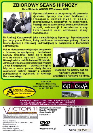 Zbiorowy seans hipnozy - pokaz -  [DVD]