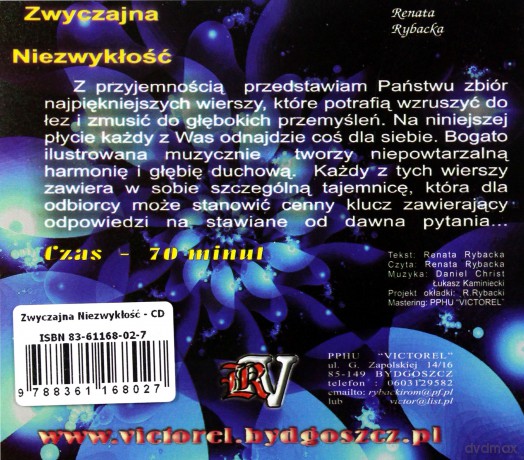 Zwyczajna Niezwykłość - Renata Rybacka  [CD]
