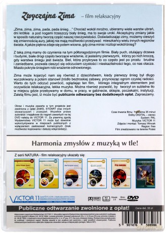 Zwyczajna Zima - film relaksacyjny  [DVD]