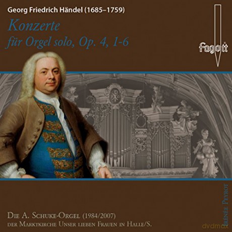 Irénée Peyrot: Händel: Konzerte für Orgel [CD]