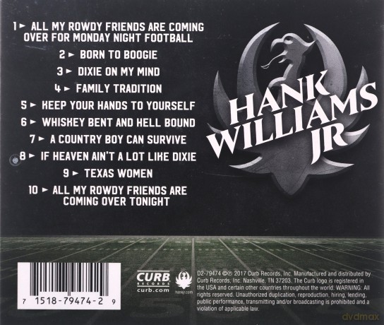 Hank Williams Jr-All My Rowdy Friends Are Coming [CD]