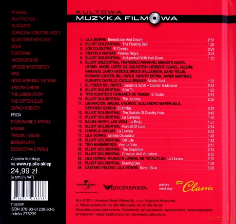 Frida soundtrack [KSIĄŻKA]+[CD]