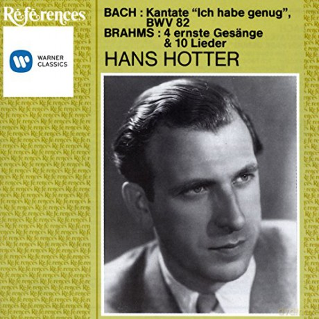 Hotter Hans: Hans Hotter Sings Bach And Brahms [CD]