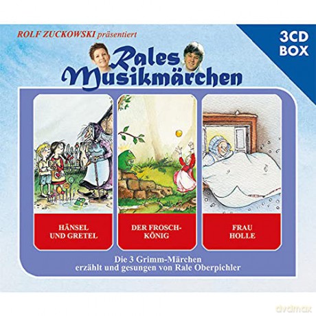 Rales Musikmärchen: Hänsel Und Gretel,Der Froschkönig,Frau Holle [3CD]
