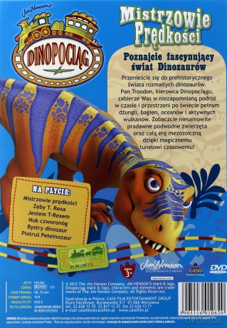 Dinopociąg - Mistrzowie prędkości  [DVD]