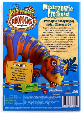 Dinopociąg - Mistrzowie prędkości  [DVD]