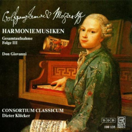 Consortium Classicum/Klöcker: Harmoniemusiken Folge 3 (Don Giovanni) [CD]