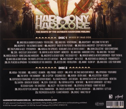 Harmony Of Hardcore 2023 (Mixed By Mad Dog) [2CD]