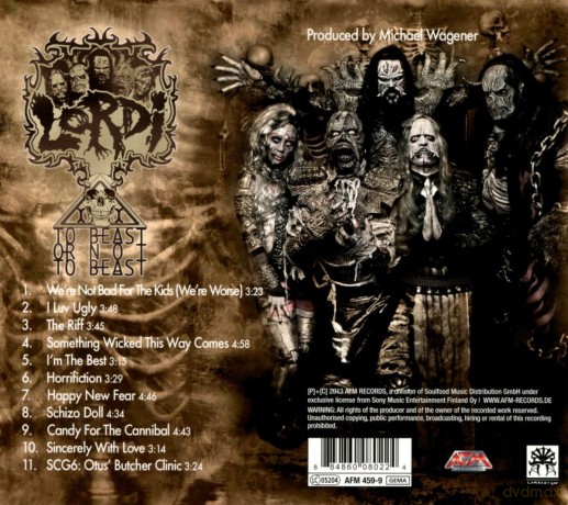 Lordi: To Beast Or Not To Beast (digipack) [CD]