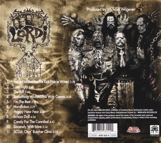 Lordi: To Beast Or Not To Beast (digipack) [CD]