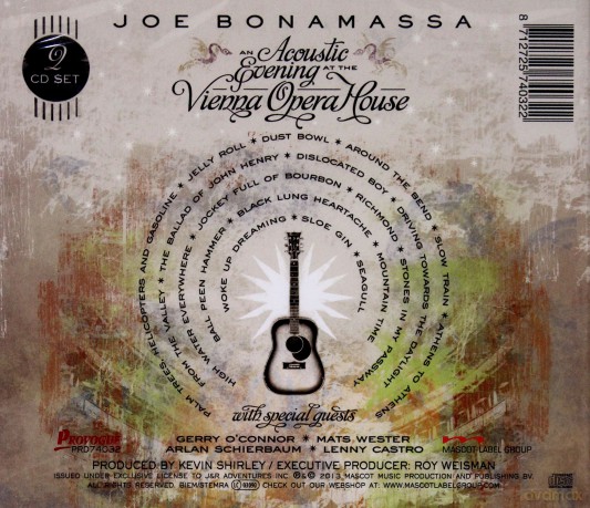 Joe Bonamassa: An Acoustic Evening at The Vienna Opera House [2CD]