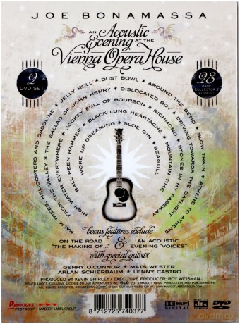 Joe Bonamassa: An Acoustic Evening at The Vienna Opera House (NTSC) (digipack) [2DVD]