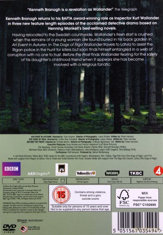Wallander sezon 3 (BBC) [2DVD]