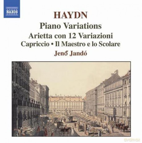 Jenö Jando: HAYDN: Piano Variations [CD]