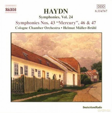 HAYDN: Symphonies No.43,46&47 [CD]