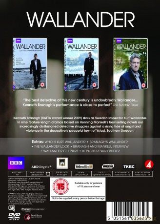 Wallander sezon 1.2.3 [BOX] [6DVD]