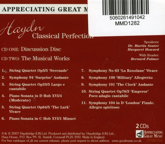 Haydn-Classical Perfection [CD]
