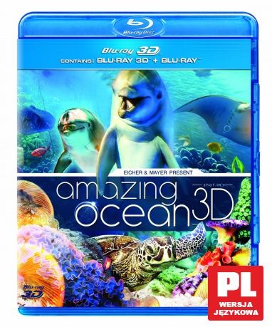 Amazing Ocean 3D (Wspaniały ocean 3D) (UK) [Blu-Ray 3D]