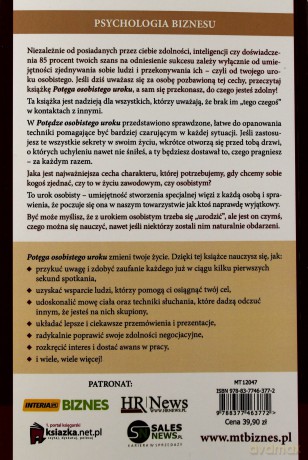 Potęga osobistego uroku: Brian Tracy, Ron Arden [KSIĄŻKA]