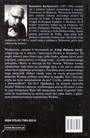 Urlop Huberta Gardy - Kazimierz Korkozowicz [KSIĄŻKA]
