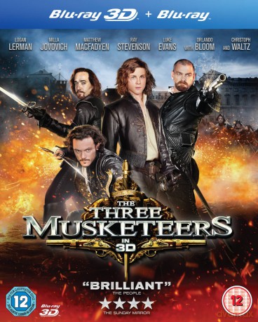 The Three Musketeers [Blu-Ray 3D]+[Blu-Ray]