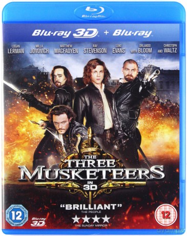 The Three Musketeers [Blu-Ray 3D]+[Blu-Ray]