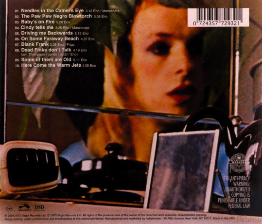 Brian Eno: Here Come The Warm Jets [CD]
