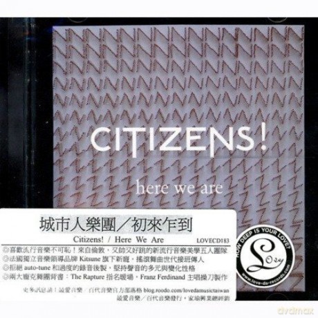 Citizens: Here We Are [CD]