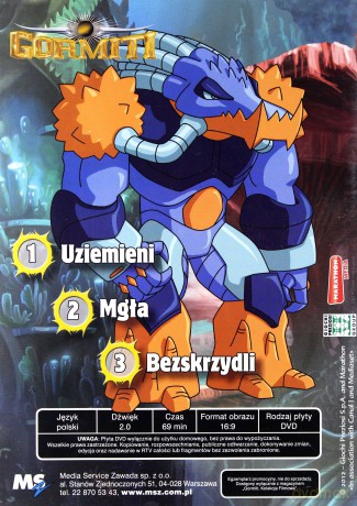 Gormiti kolekcja filmowa 7/2012 (Bezskrzydli) [DVD]