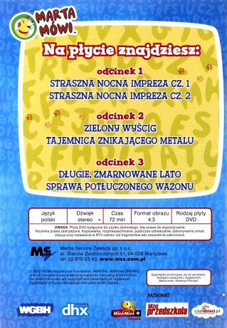 Marta mówi kolekcja filmowa 10/12 Zielony wyścig [DVD]