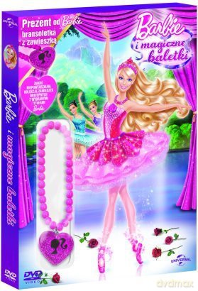 Barbie i magiczne baletki, bransoletka i zawieszka (Edycja Limitowana) [DVD]