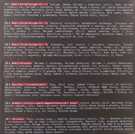 Jacek Kaczmarski: Suplement [7CD]