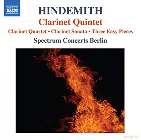 Spectrum Concerts Berlin: HINDEMITH: Clarinet Quintet [CD]