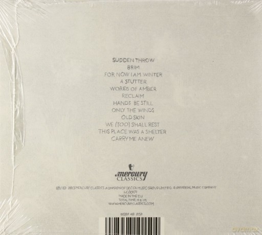 Olafur Arnalds: For Now I Am Winter (ecopack) [CD]