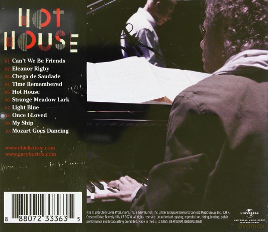 Chick Corea & Gary Burton: Hot House [CD]