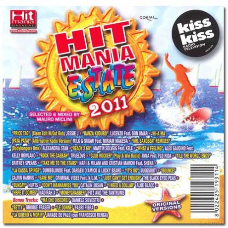 Artisti Vari: Hit Mania Estate 2011 (1 Cd) [CD]