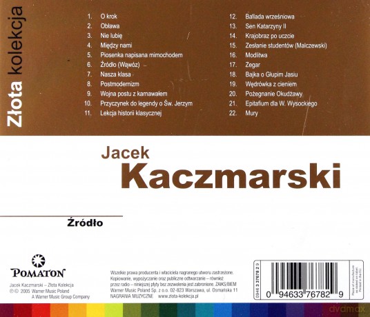 Jacek Kaczmarski: Złota Kolekcja [CD]
