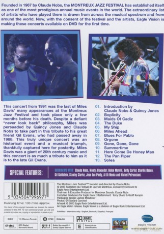 Miles Davis: Live At Montreux 1991 [DVD]