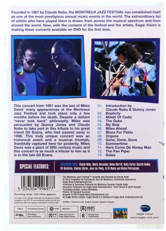 Miles Davis: Live At Montreux 1991 [DVD]