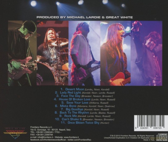 Great White: 30 Years Live From The Sunset Strip [CD]