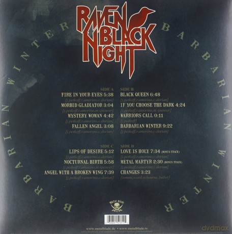 Raven Black Night: Barbarian Winter [2xWINYL]