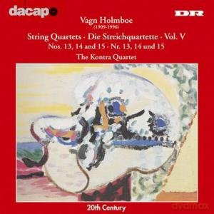 Kontra Quartet: HOLMBOE:String Quartets Vol.V [CD]