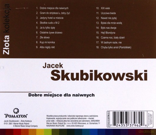 Jacek Skubikowski: Złota Kolekcja [CD]