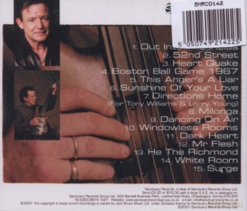 Jack Bruce: Shadows In The Air [CD]